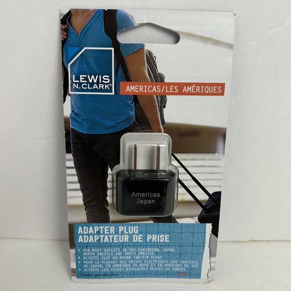 Lewis N Clark Americas Japan Adapter Plug